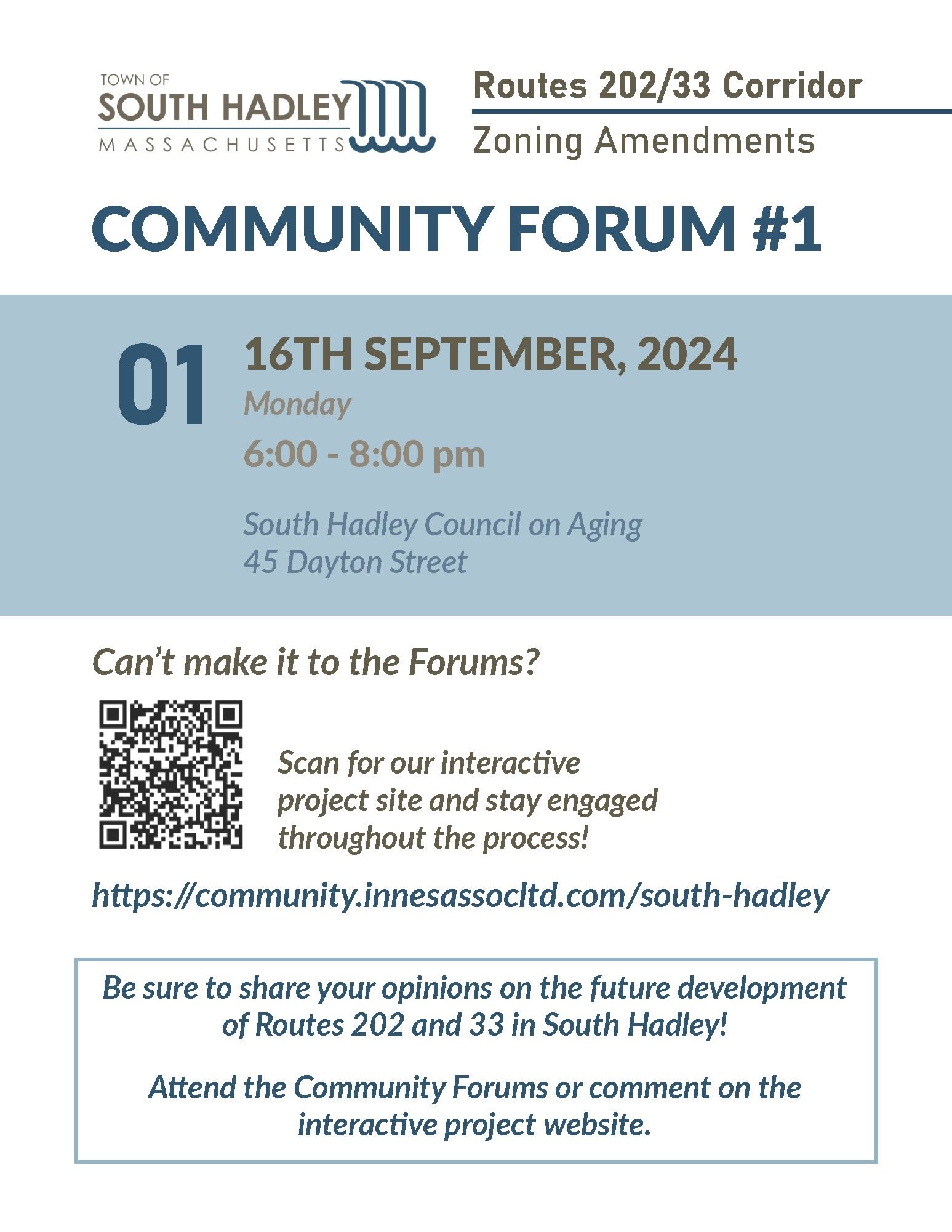 Community Forum 1 Flier_media post