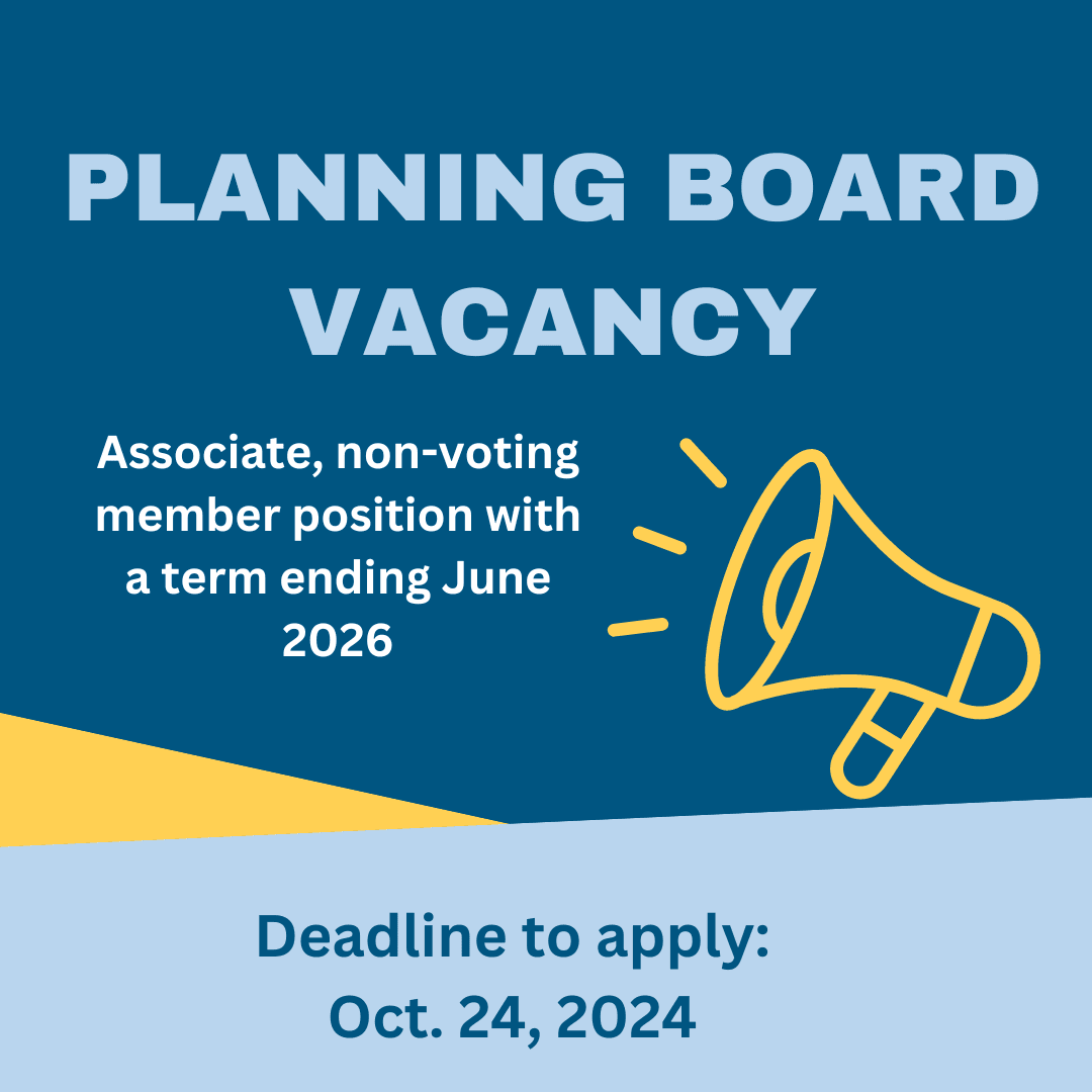 Planning Board vacancy