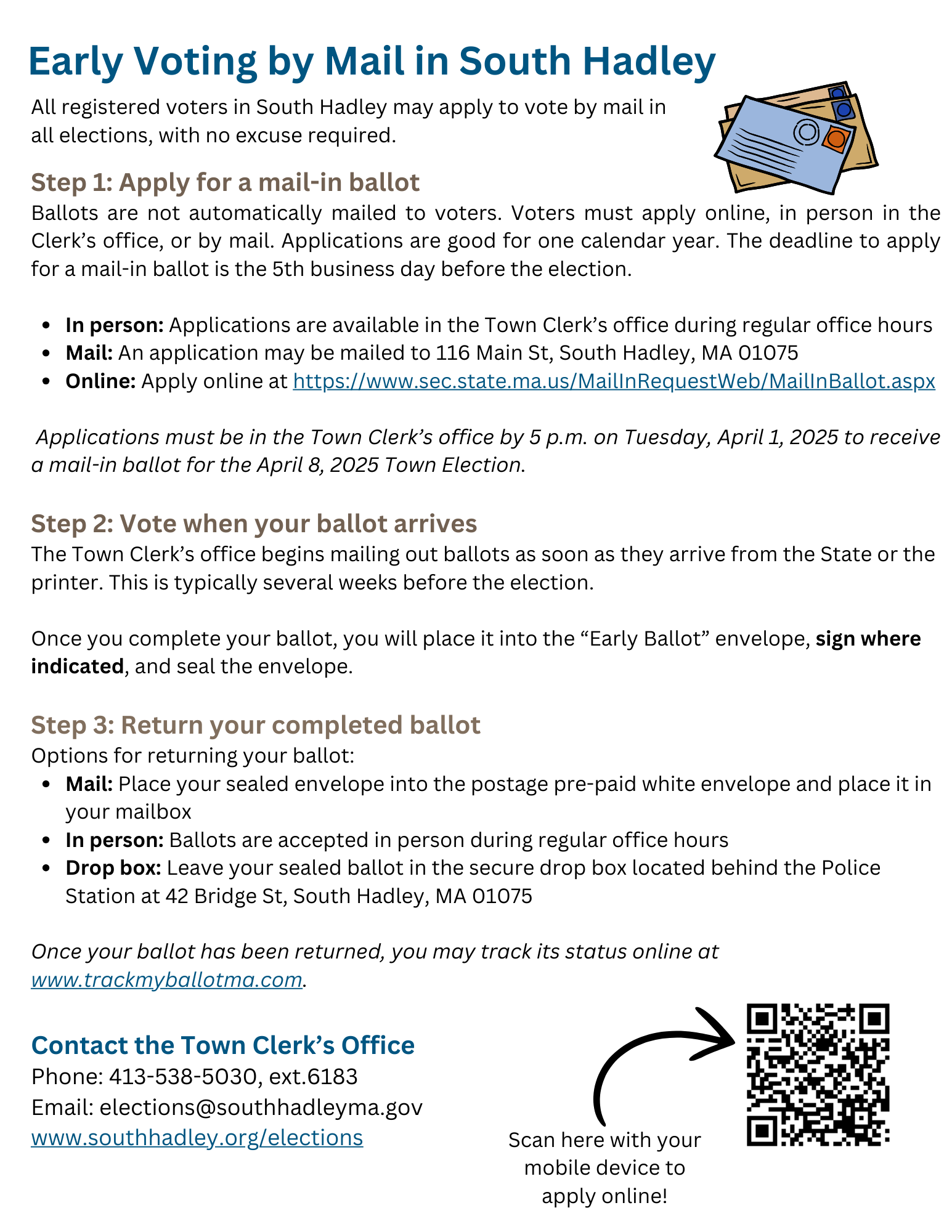 2025 Mail-in Ballot Flyer