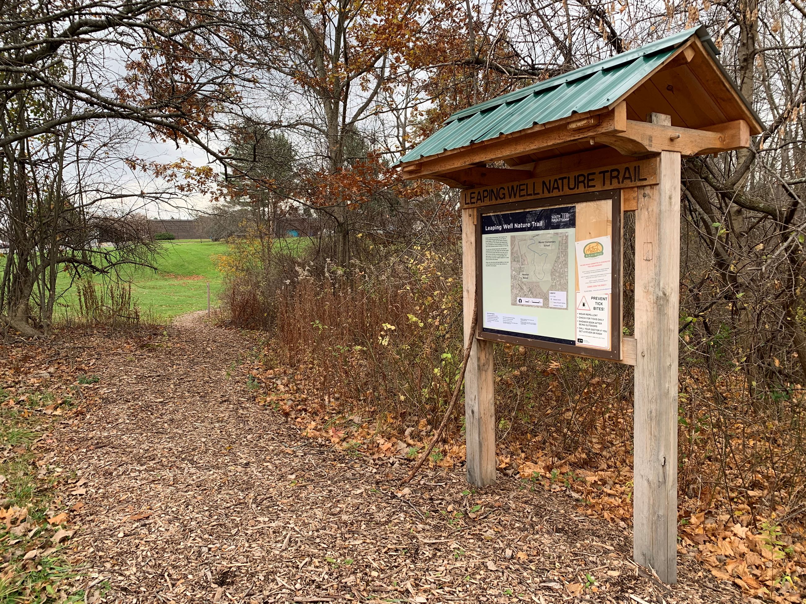 Leaping Well Nature Trail-Kiosk