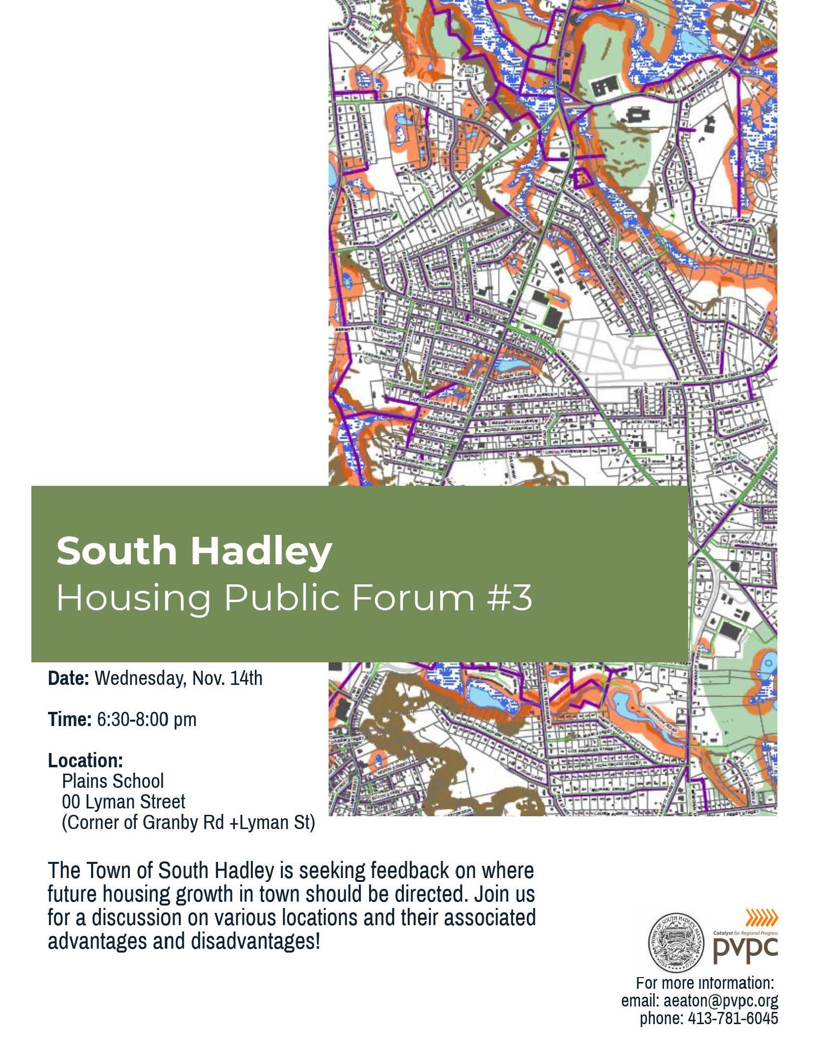 South Hadley Housing Public Forum 3